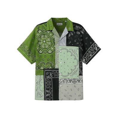 Kenzo Patchwork Cotton Shirt