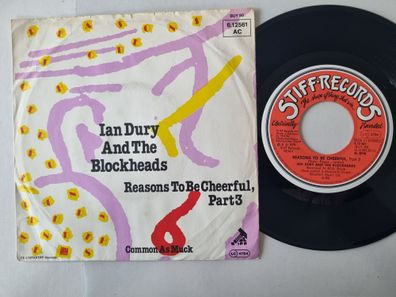Ian Dury And The Blockheads - Reasons To Be Cheerful, Part 3 7'' Vinyl Germany