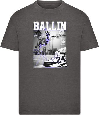 Mister Tee Kinder T-Shirt Kids Ballin Hard MTK395