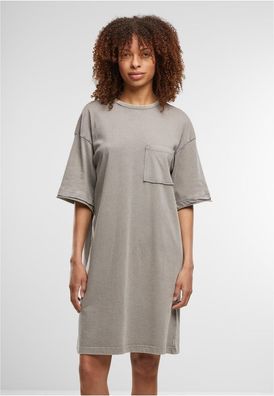 Urban Classics Damen Ladies Washed Jersey T-Shirt Dress TB7493