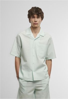 Urban Classics Hemd Relaxed Seersucker Short Sleeve Shirt TB6409