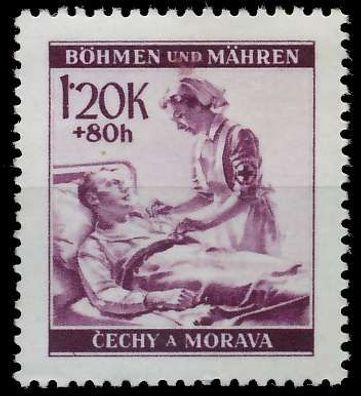BÖHMEN MÄHREN 1941 Nr 63 postfrisch X9F6BBA