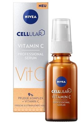 Nivea Cellular Professional Serum mit Vitamin C, 30ml - Import aus Deutschland