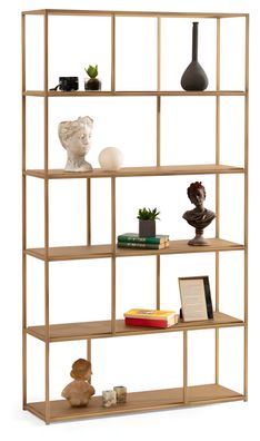 Offenes Regal als Raumtrenner Bücherregal Schrank Metall 100x180