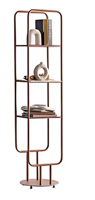 Rundes Bücherregal – stilvoller Blickfang Vintage Möbel Wohnzimmer