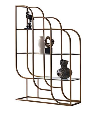 Modernes Regal – harmonisches Zusammenspiel von Stil Trennwand