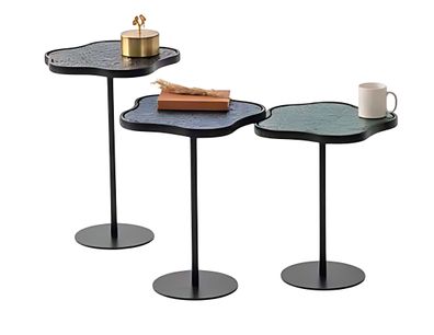 Dreiteiliges Beistelltisch-Set – stilvoll, robust und kompakt