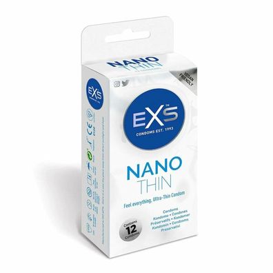 Nano Thin ultradünne Kondome 12Stk