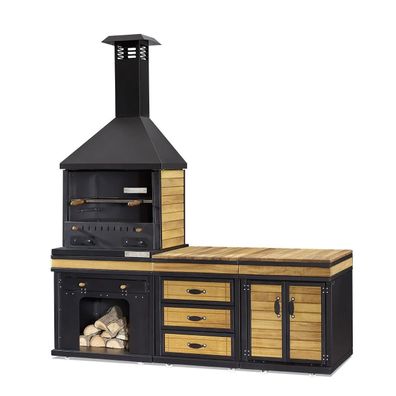 Outdoorküche Terrasse Garten Außenküche Küche Grill robust