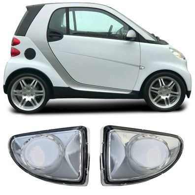 Seitenblinker Set Klarglas Weiß für Smart ForTwo Cabrio Coupe 451 2007-2015