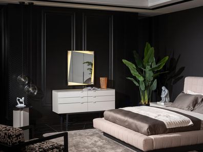 Design Hochwertig Modern Schminktisch mit Spiegel Luxus Schlafzimmer Möbel