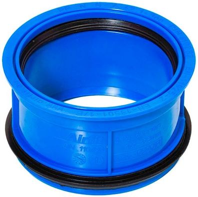 airfit PP-Abwasser-Innen-ReduzierstückDN 110/90, für dickwandige Rohre, blau
