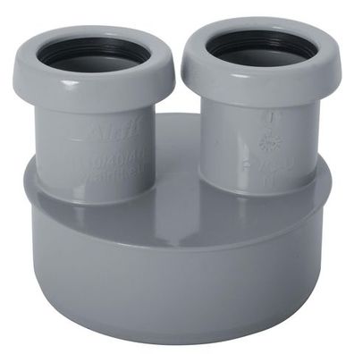 airfit Reduzierung DN 110/40/40aus PVC-U, zum Einstecken in eine Muffe