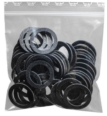 airfit 50,5x39x2mm 1 1/4" NBR, GasErsatzd. 50 Stück für Trinkwasser u. Gas