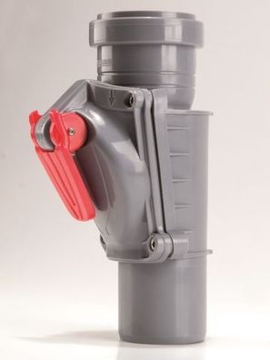 airfit Rückstauverschluss DN 50für senkrechte Montage