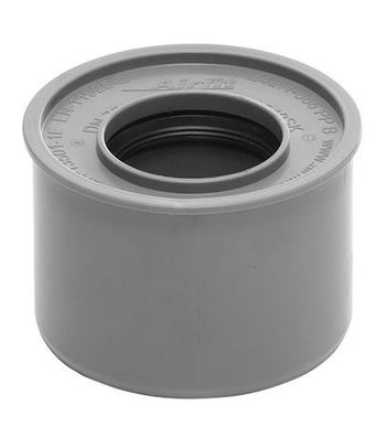 airfit Superkurz-Reduzierstück DN 75x40aus PP, grau