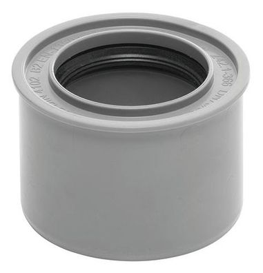 airfit Superkurz-Reduzierstück DN 75x50aus PP, grau