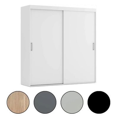 Schwebetürenschrank SKEI Schrank Kleiderschrank Schiebetüren 110 x 205 cm