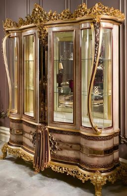 Vitrine Kommoden Vitrinen Glas Schrank Glasschrank Vitrinenschrank Regale Holz