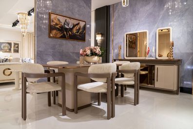 Modernes Esszimmer-Set für Gemütlichkeit und Komfort