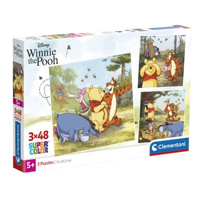 Disney Winnie Puuh 3x48 Stk Puzzle Clementoni