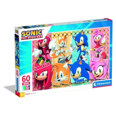 Sonic der Igel 60-teiliges Maxi-Puzzle Clementoni