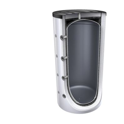 1000 Liter Pufferspeicher ohne Wärmetauscher inkl. Isolierung und Versand