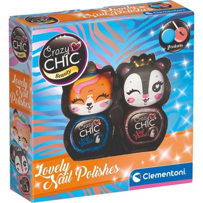 Clementoni Crazy Chic Beauty: Sada lak&#367; na nehty 2