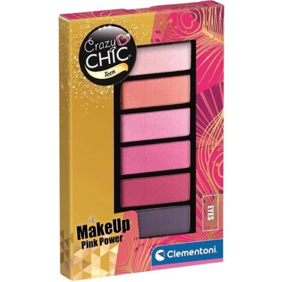 Clementoni Crazy Chic Teen: MakeUp Eyes Pink Power