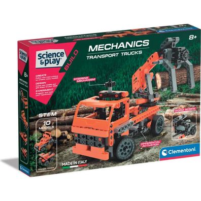 Clementoni Science&Play Mechanická laboratoř Př pravní nákladní auta 10v1