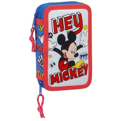 Disney Mickey gefülltes Federmäppchen, 2 Etagen