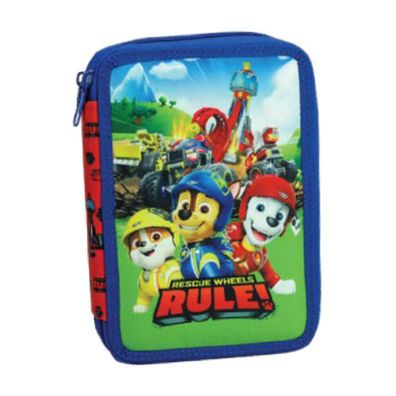 Paw Patrol Rescue Rule gefülltes 2-stöckiges Federmäppchen