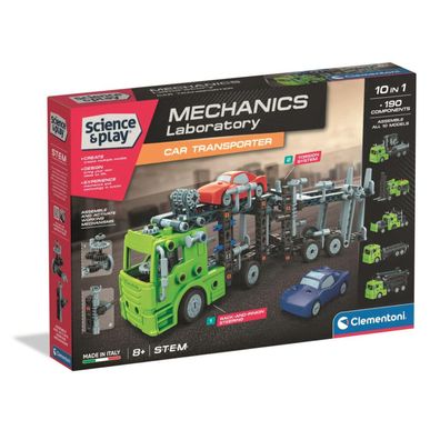 Mechanics Autotransporter 10 in 1 Baukasten Clementoni