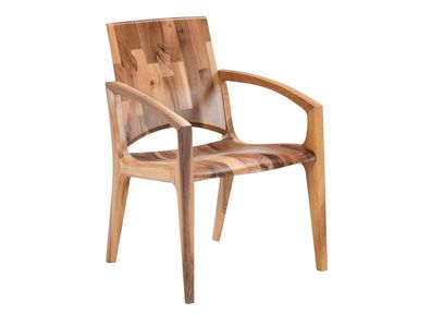 Schöner Stuhl im modernen Stil besticht durch seine Eleganz