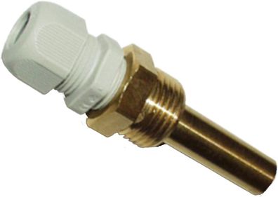 57 mm Tauchhülse aus Messing mit Kabelverschraubung inkl. Versand