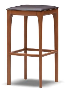 Der harmonische Stuhl besticht durch seine Proportionen und Form