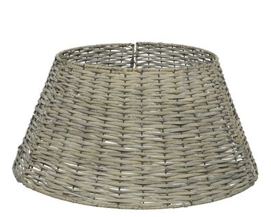 Weihnachtsbaumrock aus Weide 70x28cm 1 Stück Grau