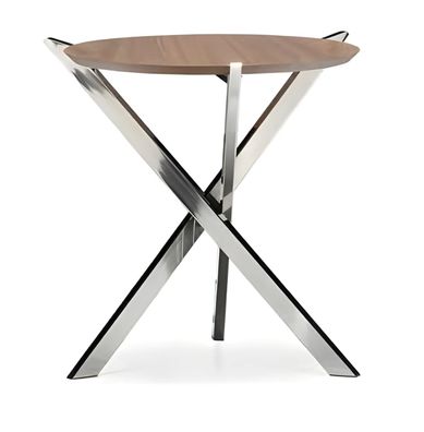 Beistelltisch mit interessanter Textur für stilvolle Innenräume