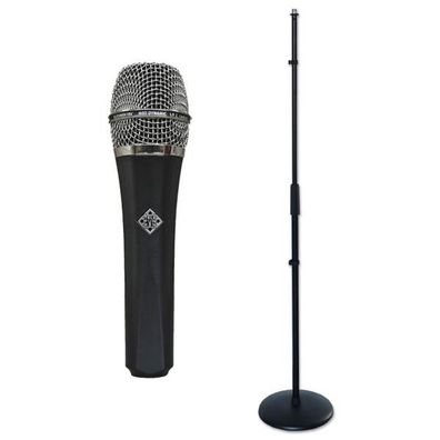 Telefunken Mikrofon M80 Standard mit Mikrofonständer gerade