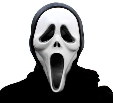 Horror Halloween Scream Schreier Ghostface Maske Mask Totenkopfmaske Totenkopf