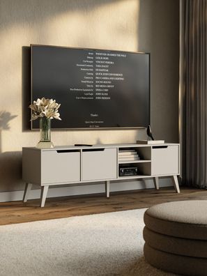 RTV-Schrank Nordelo 160, 180 cm Schrank, Lowboart