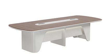 Konferenztisch Büro Meeting modern Holz groß Arbeitsplatz