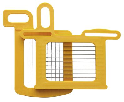 Dynamic Ersatzgitter 7 mm + Stößel (Gelb) – Zubehör für manuellen Würfelschneider