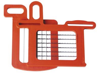 Dynamic Ersatzgitter 10 mm mit Stößel – Würfel-Set für manuellen Gemüseschneider