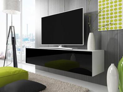 TV-Lowboard Sideboard Fernsehtisch TV-Schrank Fernsehkommode Wandschrank