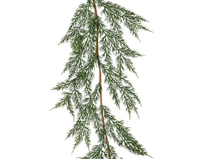 Künstliche Zypressengirlande 1,8m Grün