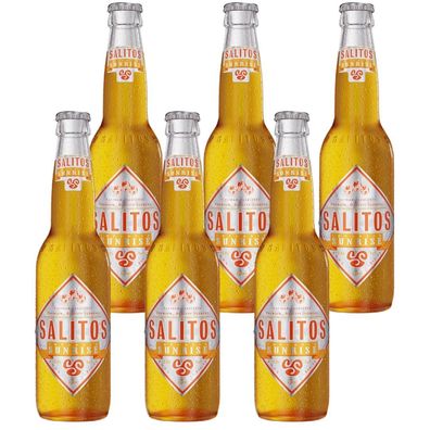 Salitos Sunrise 6er Set (6 x 0,33 l – 5,0 % Vol.) – tropisch-fruchtiger Cocktai