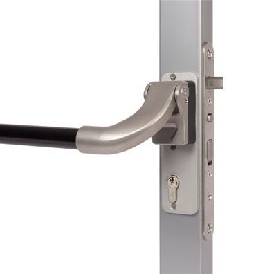 Locinox Drückerstange für Einsteckschlösser Pushbar-h-1400