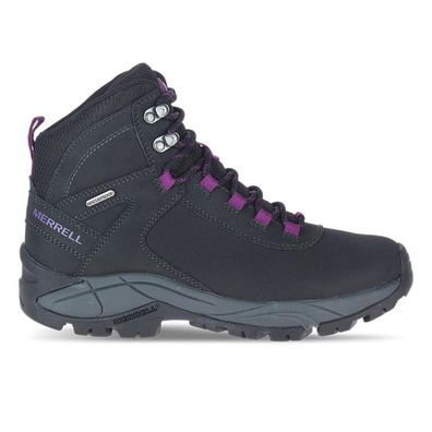 Sportschuhe Merrell Vego Damen Schwarz Leder