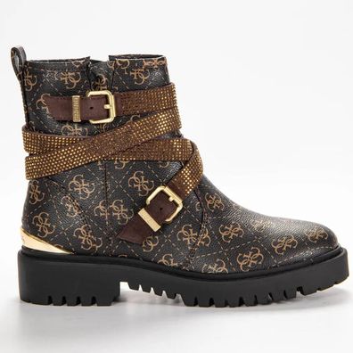 Stiefel Guess Ornina aus braunem Leder